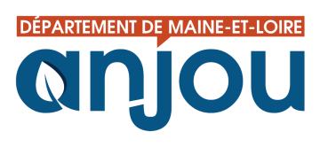 Département de Maine-et-Loire - Logo couleurs