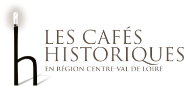 Les cafés historiques en Région Centre-Val de Loire - Logo couleur fond blanc